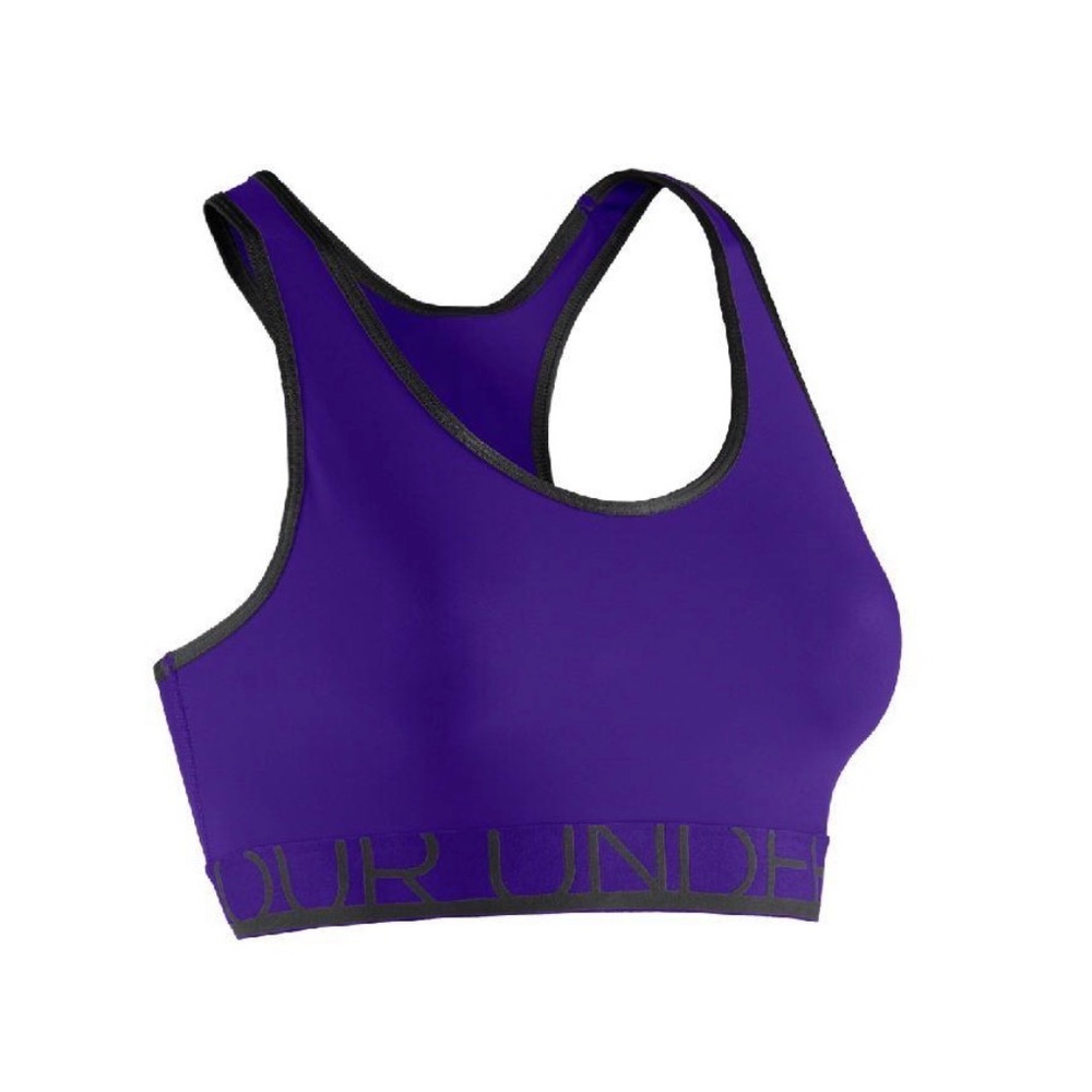 Under Armour Women's Bold Purple Sports Bra